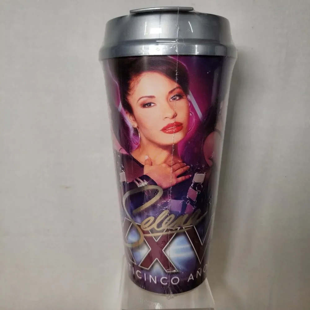 Selena XXV Plastic Tumbler w/ Lid 